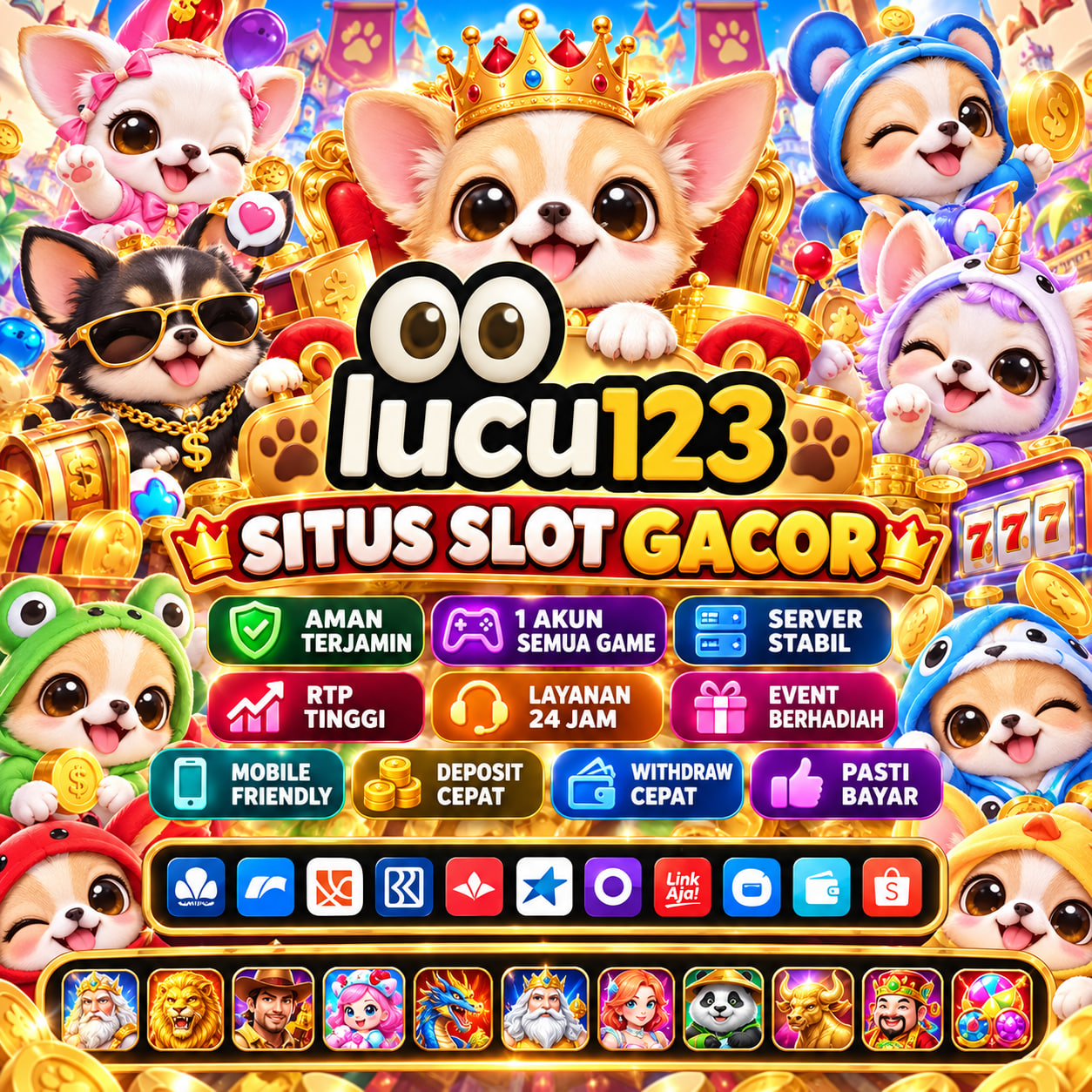 LUCU123: Situs Mahjong Resmi Game Terbaik Selalu Antarkan Kesenangan