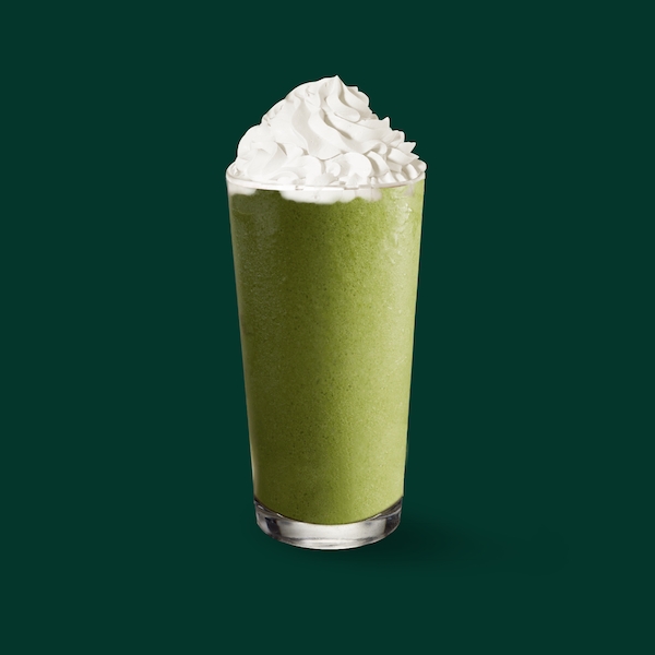 Oatmilk Green Tea Cream Frappuccino