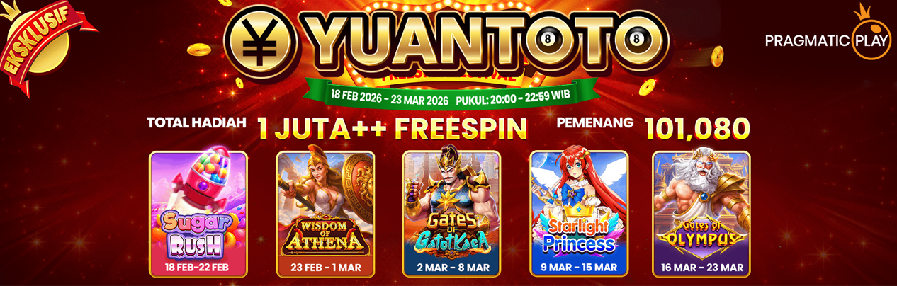 YUANTOTO: Angker Situs Slot Toto Sering Banjir Jackpot Hingga Maxwin